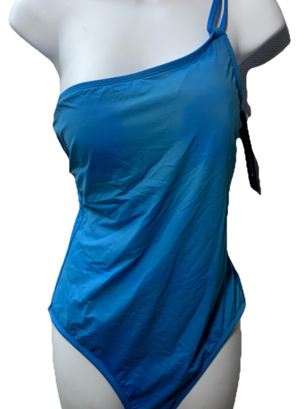 La Blanca Women's Goddess One Shoulder Mio One-Piece Swimsuit Tummy control 12